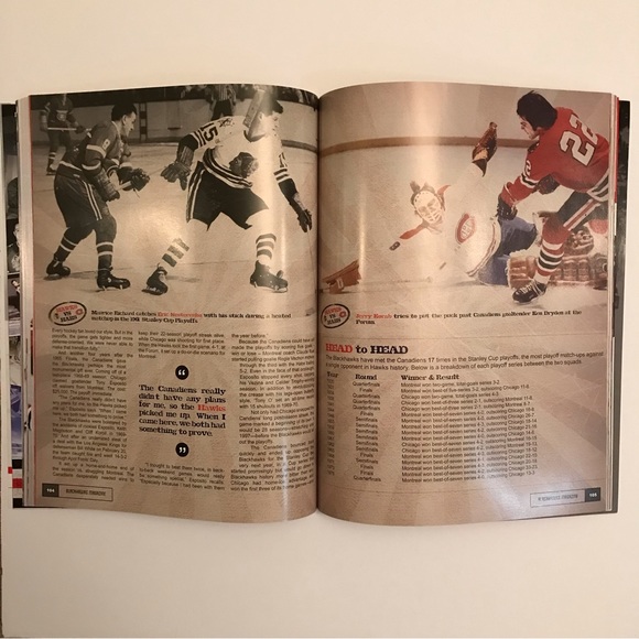 Chicago Blackhawks Official Game Program Magazine Glenn Hall Heritage Night - Picture 7 of 15